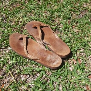 Rainbow flirty braidy dark brown size large